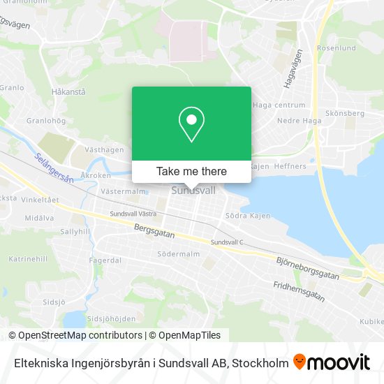 Eltekniska Ingenjörsbyrån i Sundsvall AB map