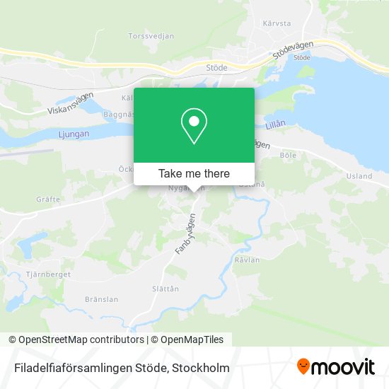 Filadelfiaförsamlingen Stöde map