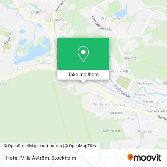 Hotell Villa Åström map