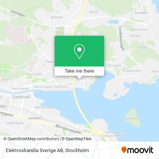 Elektroskandia Sverige AB map