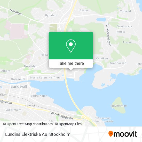 Lundins Elektriska AB map