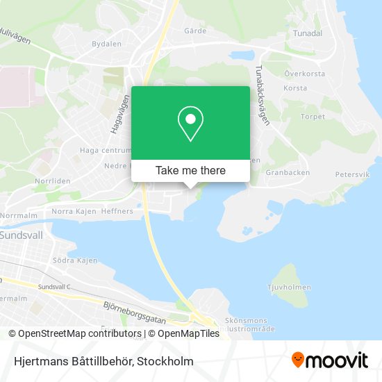 Hjertmans Båttillbehör map