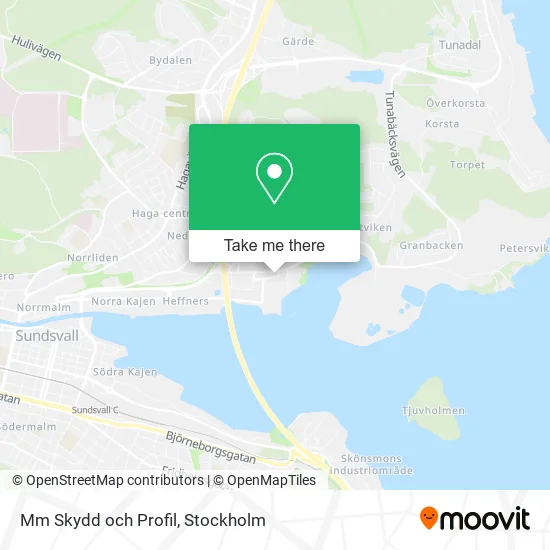 Mm Skydd och Profil map