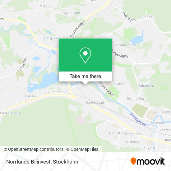 Norrlands Bilinvest map