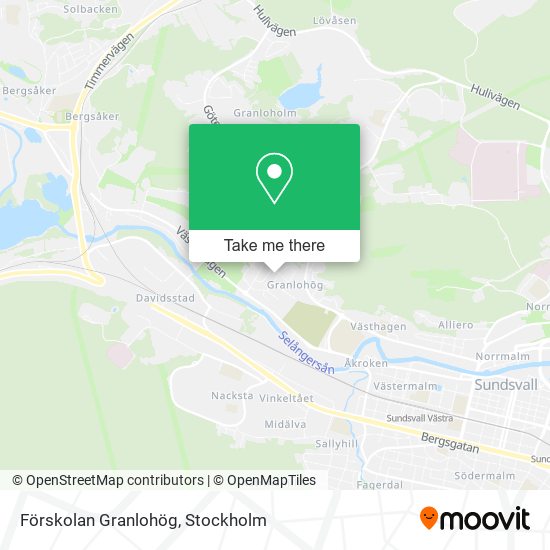 Förskolan Granlohög map