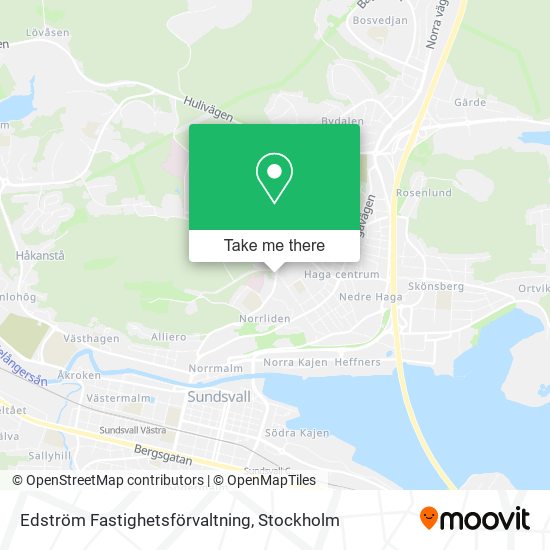 Edström Fastighetsförvaltning map