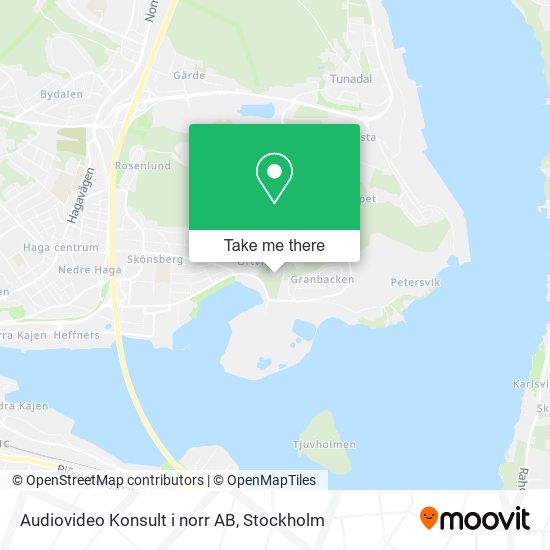 Audiovideo Konsult i norr AB map