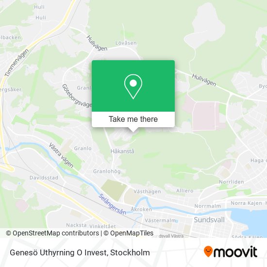 Genesö Uthyrning O Invest map