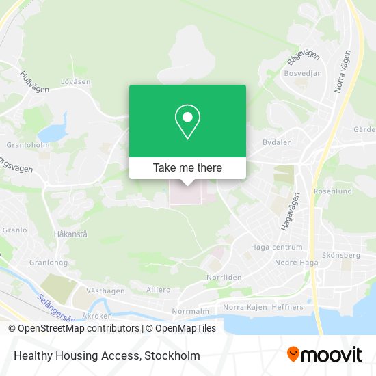Healthy Housing Access map