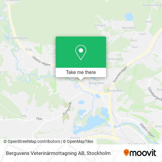 Berguvens Veterinärmottagning AB map