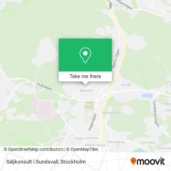 Säljkonsult i Sundsvall map