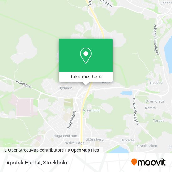 Apotek Hjärtat map