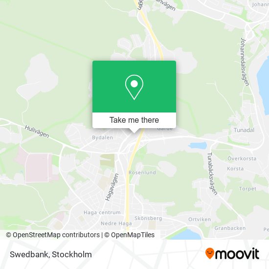 Swedbank map