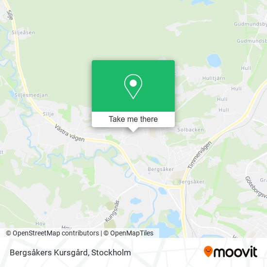 Bergsåkers Kursgård map