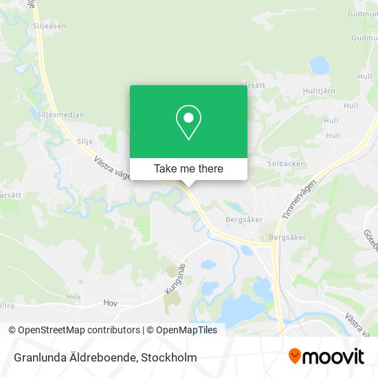 Granlunda Äldreboende map