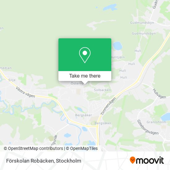 Förskolan Robäcken map