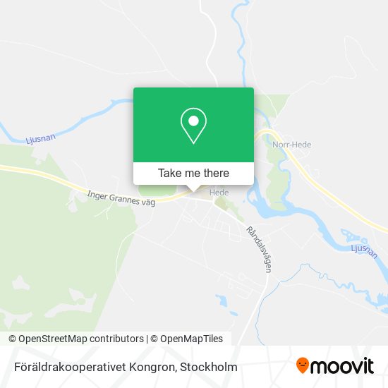 Föräldrakooperativet Kongron map