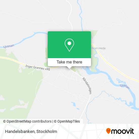 Handelsbanken map