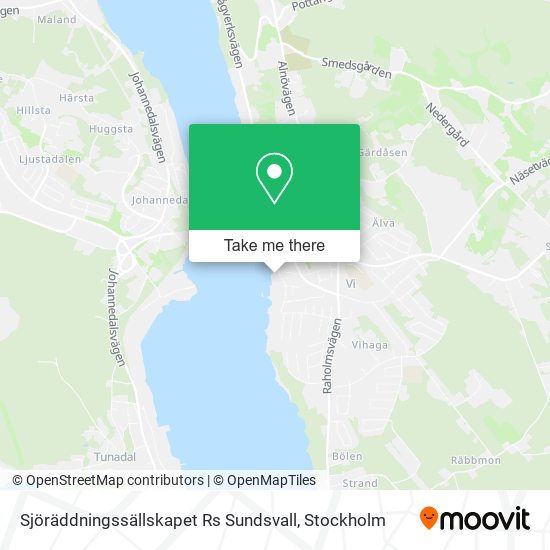 Sjöräddningssällskapet Rs Sundsvall map