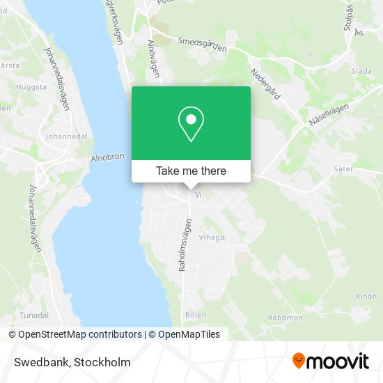 Swedbank map