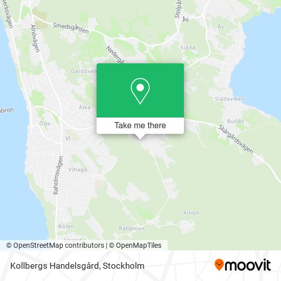 Kollbergs Handelsgård map