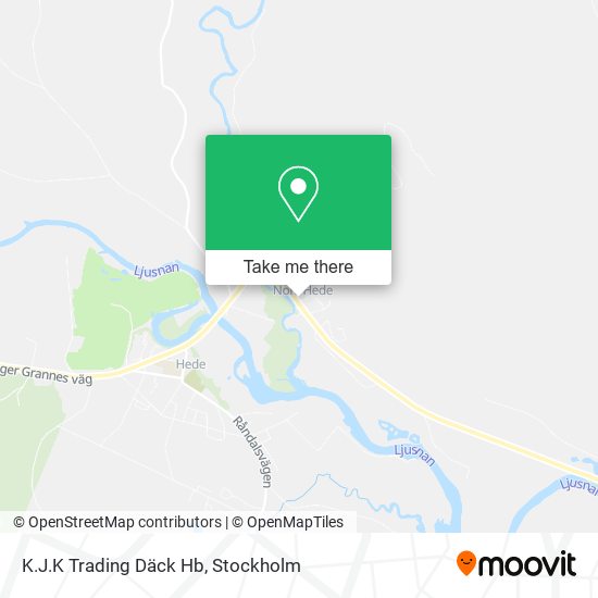 K.J.K Trading Däck Hb map