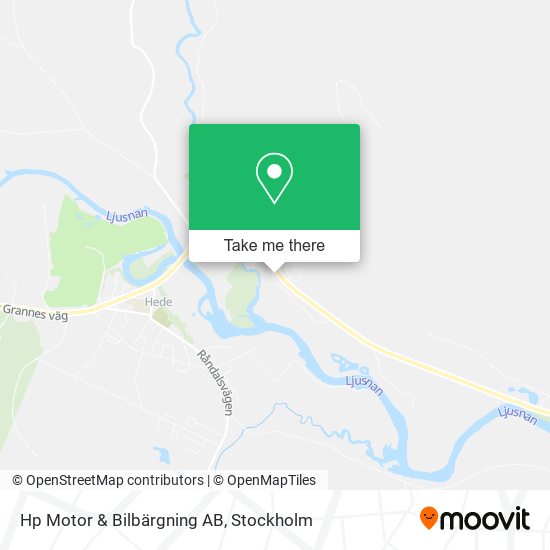Hp Motor & Bilbärgning AB map