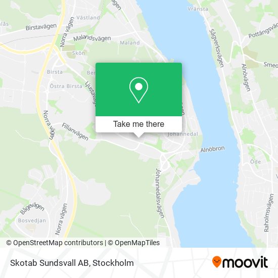 Skotab Sundsvall AB map