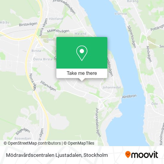 Mödravårdscentralen Ljustadalen map