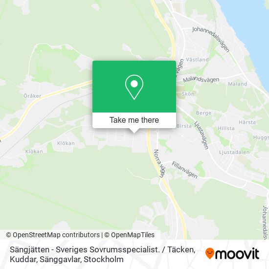 Sängjätten - Sveriges Sovrumsspecialist. / Täcken, Kuddar, Sänggavlar map