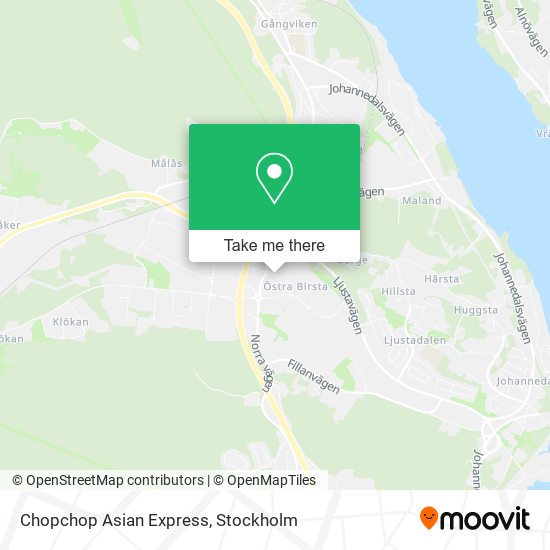 Chopchop Asian Express map