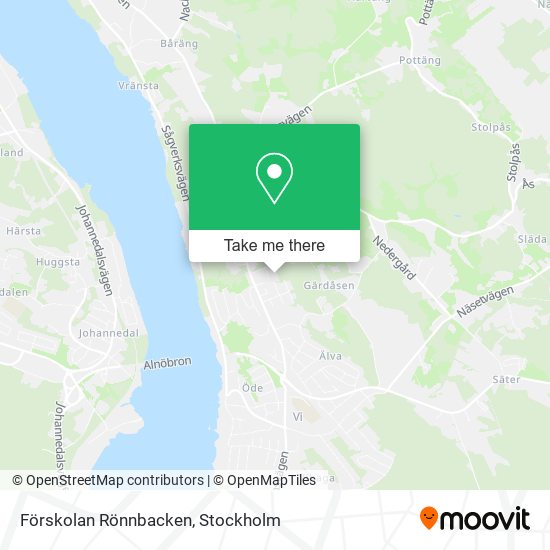 Förskolan Rönnbacken map