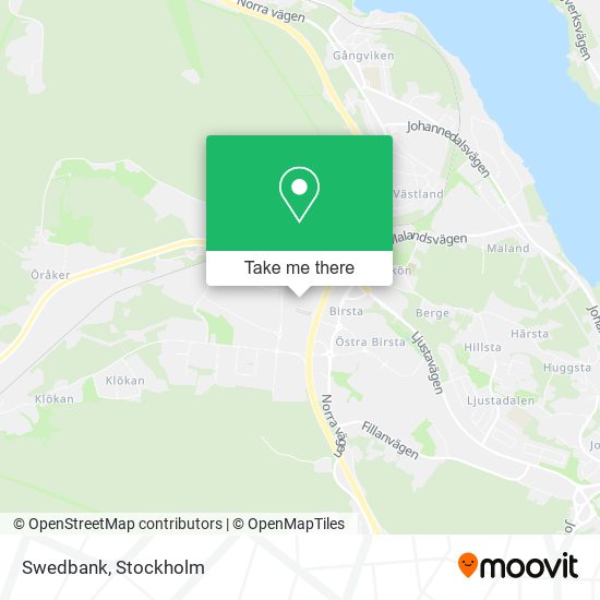 Swedbank map