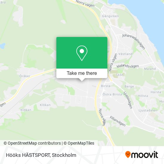 Hööks HÄSTSPORT map