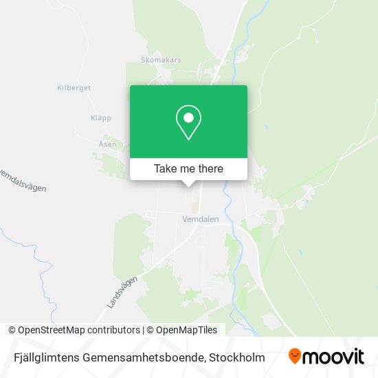 Fjällglimtens Gemensamhetsboende map