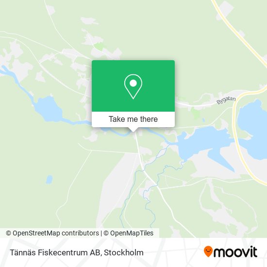 Tännäs Fiskecentrum AB map