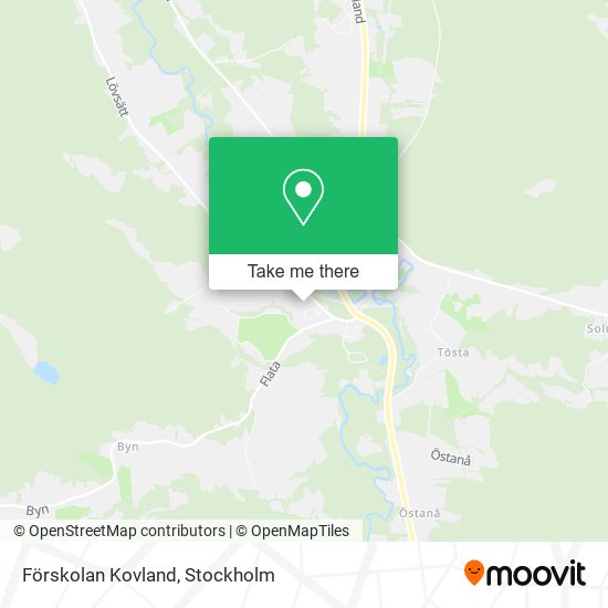Förskolan Kovland map
