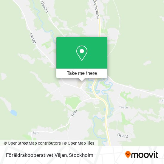 Föräldrakooperativet Viljan map