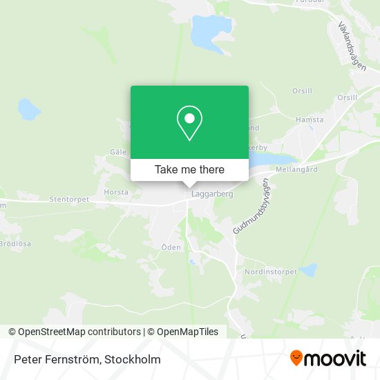 Peter Fernström map
