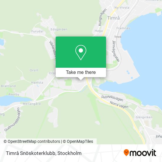 Timrå Snöskoterklubb map