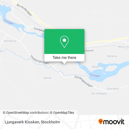 Ljungaverk Kiosken map