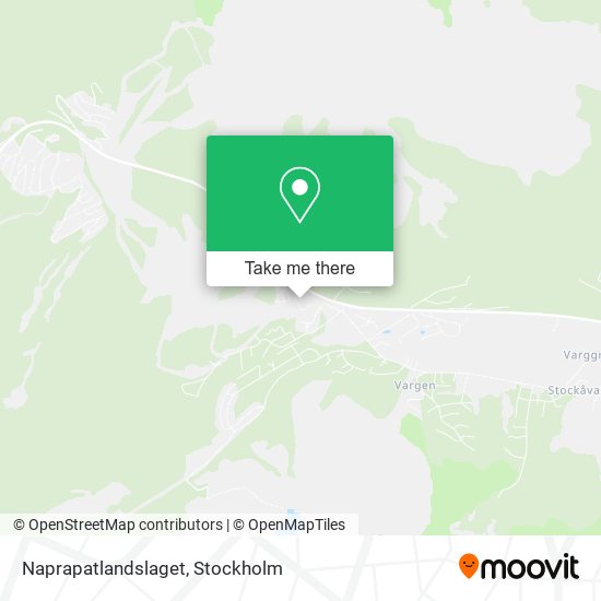 Naprapatlandslaget map