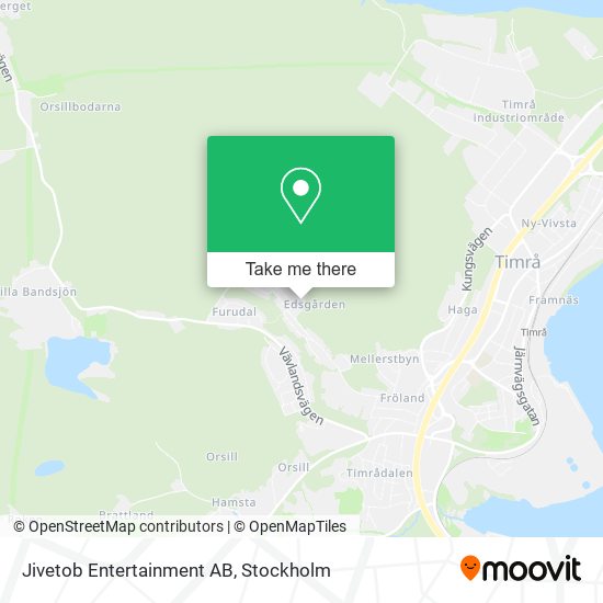 Jivetob Entertainment AB map