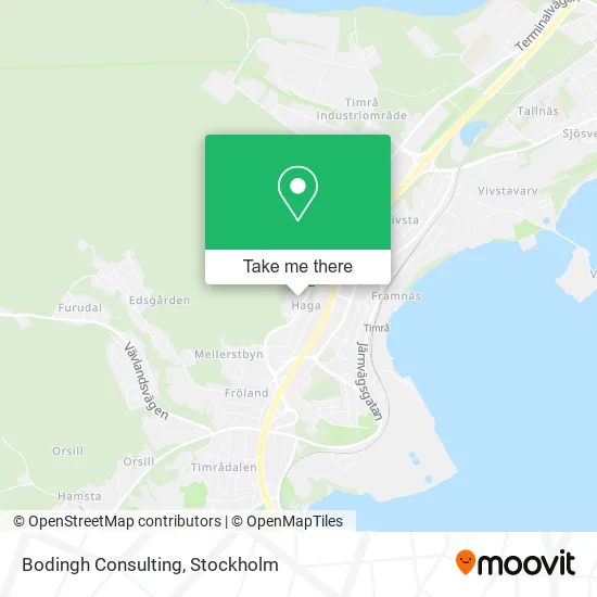 Bodingh Consulting map