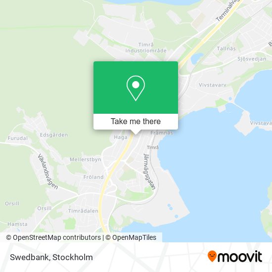 Swedbank map