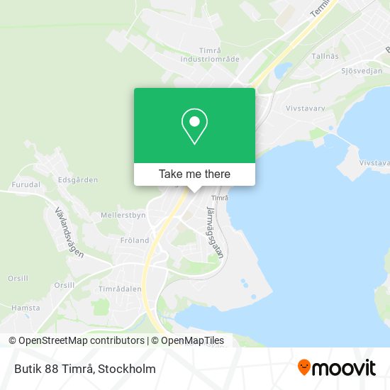 Butik 88 Timrå map