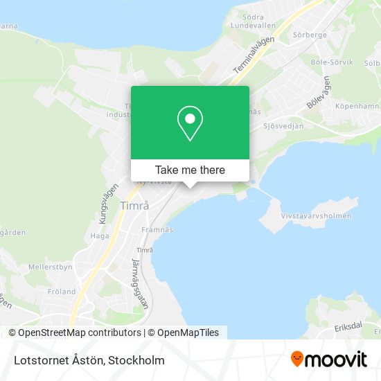 Lotstornet Åstön map