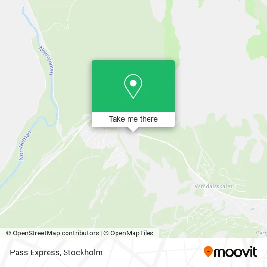 Pass Express map