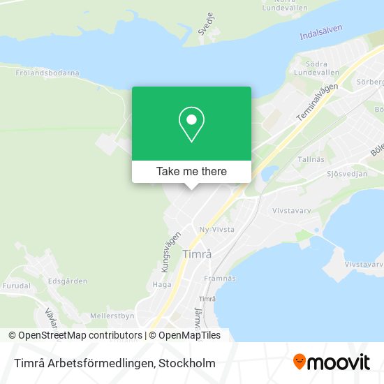 Timrå Arbetsförmedlingen map