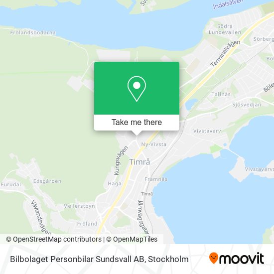 Bilbolaget Personbilar Sundsvall AB map